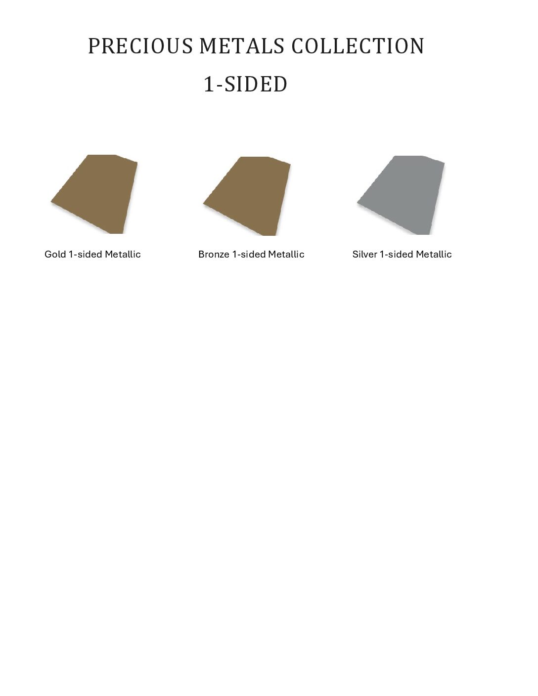 Tissue 20x30 1-sided Precious Metal Collection