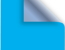 Tissue 2-sided Turquoise / Silver 20x30